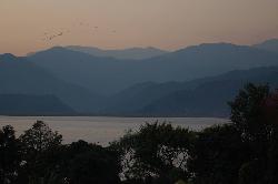 Pokhara is a quiet place; and the still Phewa lake adds to this.