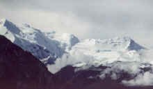 Dhaulagiri II to IV from Charkha La