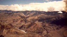 looking onto Mustang from across Tangbe