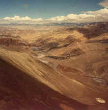 view towards Mustang 