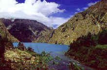 Stunning Phoksumdo lake