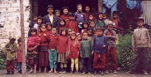 pupils at Tapriza school in Sumdwa