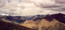 view towards Mustang