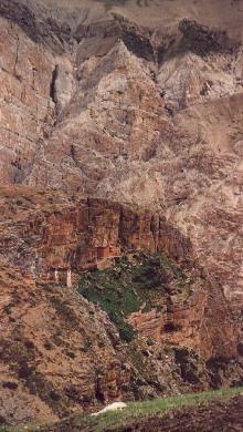 Tsakhang monastery near Shey