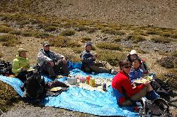 Lunch below Charkala.