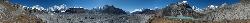 Panorama from Gokyo lake #5. Stunning.