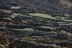 Summer settlements of farmers in the upper Thame valley.