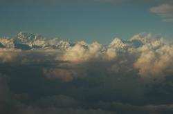 Flying from Kathmandu to Badrapur takes us along the Himalayan chain with Everst and Makalu as the most prominent members. From east Nepal we take a jeep to Gangtok; Sikkim's capital.