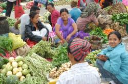 Lal Bazaar in Gangtok, a colourful meeting place