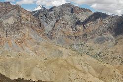 While we rest on the pass; horses come up from Lingshed on their way to Padum.