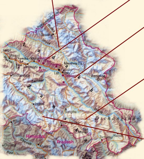 map of himalayas. maps india himalayas shan,