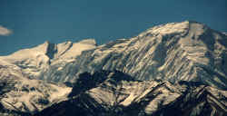 Annapurna I behind Tilicho Peak