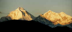 Dhaulagiri in the early morning sun