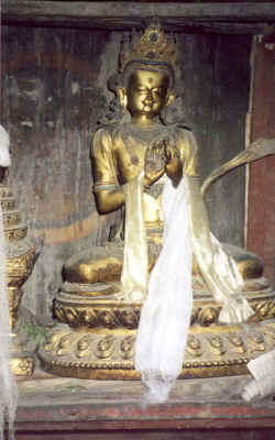 Statue in a monastery