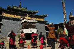 Shalu is a unique monastery; a thousand years old and with art coming from Nepal; China; Tibet and Central Asia. Its wall paintings are stunning.