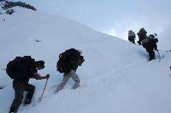 It's late afternoon now, but no word of complaints from the porters.