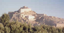 The old fort in Gyantse