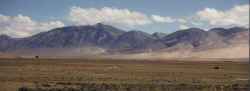 Wide steppe near Tingri